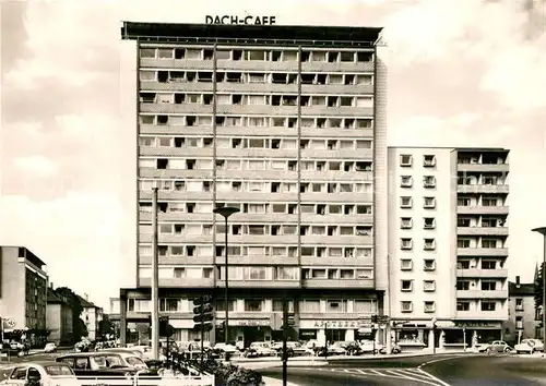 AK / Ansichtskarte Giessen_Lahn Hochhaus am Ludwigplatz Giessen_Lahn