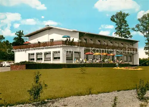 AK / Ansichtskarte Fellingshausen_Hessen Hotel Pension Duensbergheim Fellingshausen Hessen