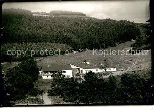 AK / Ansichtskarte Schuellar Pension Bad Landschaftspanorama Schuellar