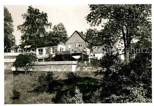 AK / Ansichtskarte Bad_Berleburg Hotel Zum Starenkasten Terrasse Bad_Berleburg