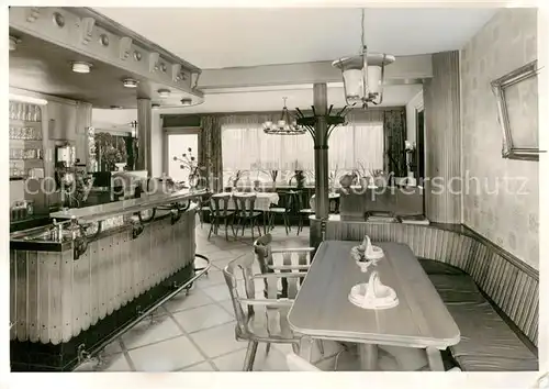 AK / Ansichtskarte Bad_Berleburg Restaurant Theke Bad_Berleburg