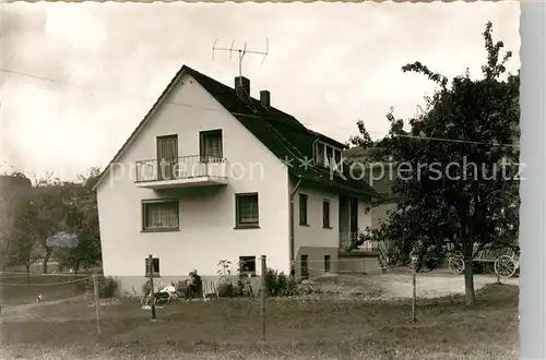 AK / Ansichtskarte Alertshausen Gaestehaus Pension Alertshausen