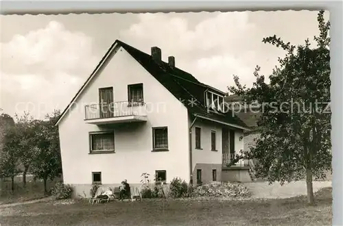 AK / Ansichtskarte Alertshausen Gaestehaus Pension Alertshausen