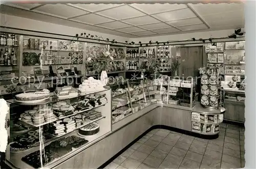 AK / Ansichtskarte Winterbach_Wittgenstein Cafe Beutel Theke 