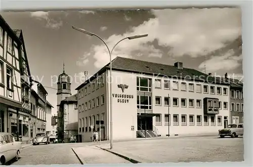 AK / Ansichtskarte Alzey Innenstadt Volksbank Gebaeude Alzey