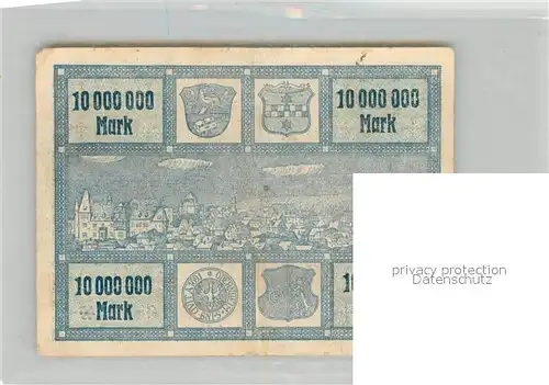 AK / Ansichtskarte Alzey Zehn Millionen Mark Gutschein Alzey