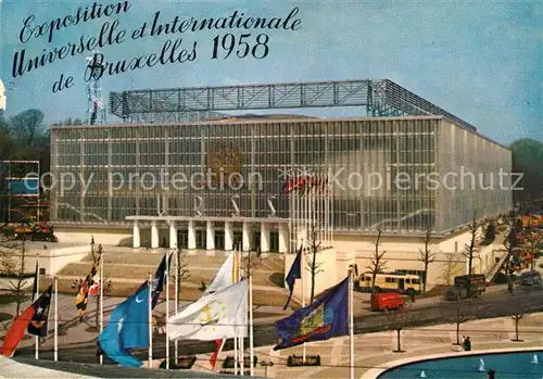 AK / Ansichtskarte Exposition_Universelle_Bruxelles_1958 Pavillon USSR  