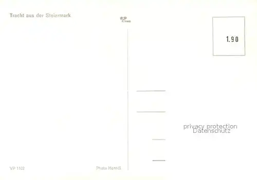 AK / Ansichtskarte Trachten_oesterreich Steiermark  