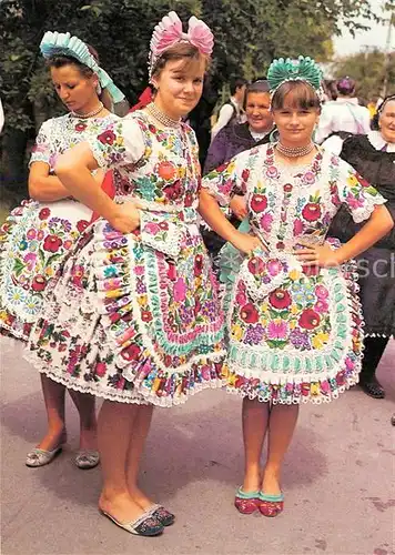 AK / Ansichtskarte Trachten_Ungarn Kalocsa  