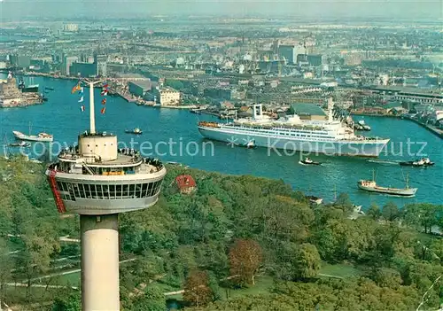 AK / Ansichtskarte Dampfer_Oceanliner Euromast Rotterdam  