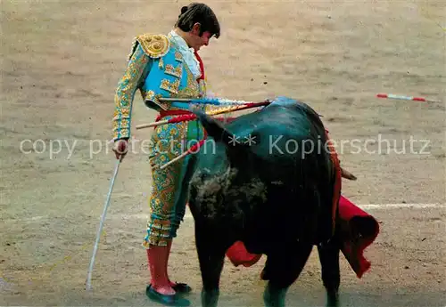 AK / Ansichtskarte Stierkampf Corrida de Toros Manuel Benitez El Cordobes 