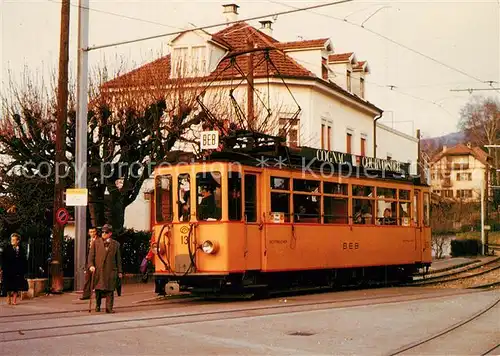 AK / Ansichtskarte Strassenbahn Be 2 4 13 BEB Arlesheim  