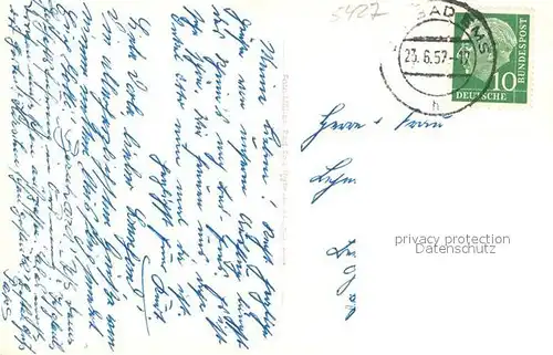 AK / Ansichtskarte Ems_Bad Berghotel Concordiaturm Ems_Bad