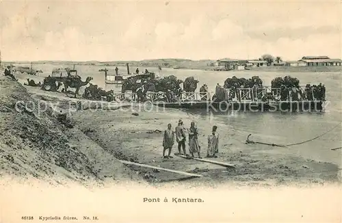 AK / Ansichtskarte Kantara Pont 