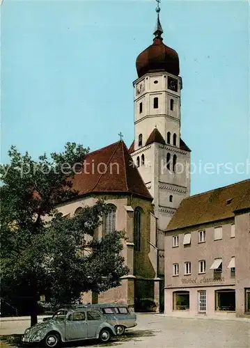 AK / Ansichtskarte Aichach Stadtpfarrkirche Aichach