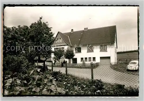 AK / Ansichtskarte Alertshausen Gaestehaus Pension Hof Teiche Alertshausen