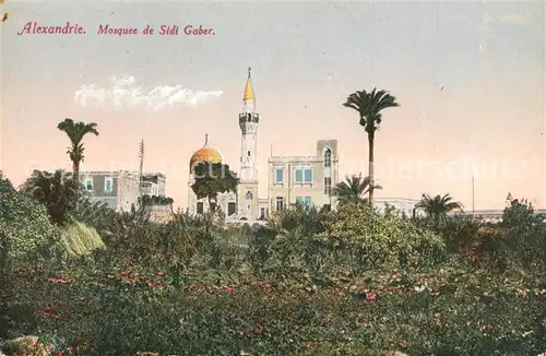 AK / Ansichtskarte Alexandrie_Alexandria Moschee Sidi Gaber Alexandrie_Alexandria
