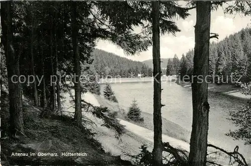 AK / Ansichtskarte Altenau_Harz Huettenteich Altenau Harz