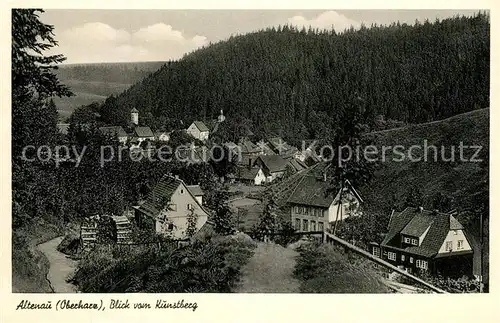 AK / Ansichtskarte Altenau_Harz Blick vom Kunstberg Altenau Harz