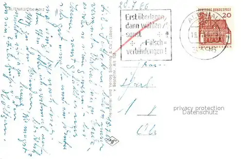 AK / Ansichtskarte Altenau_Harz Panorama Altenau Harz