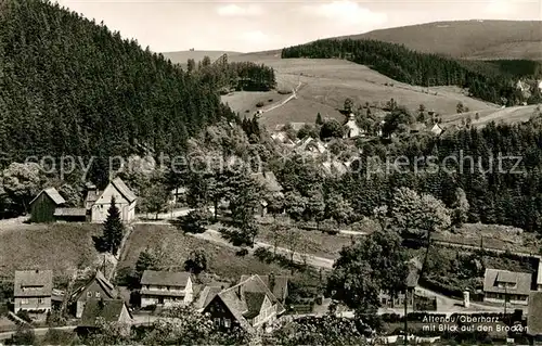 AK / Ansichtskarte Altenau_Harz Panorama Brocken Altenau Harz