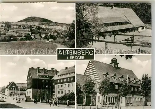 AK / Ansichtskarte Altenberg_Erzgebirge Panorama Teilansichten Altenberg Erzgebirge