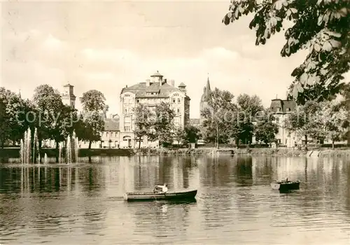AK / Ansichtskarte Altenburg_Thueringen Am grossen Teich Altenburg Thueringen