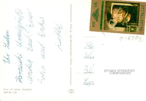 AK / Ansichtskarte Altenfeld_Thueringen Masserberger Strasse Altenfeld Thueringen