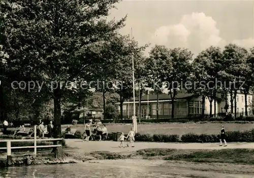 AK / Ansichtskarte Altenhof_Eberswalde FDGB Erholungsheim Strandpavillon am Werbellinsee Altenhof Eberswalde