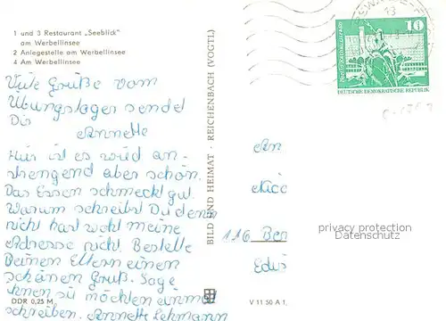 AK / Ansichtskarte Altenhof_Werbellinsee Restaurant Seeblick Anlegestelle Bootsliegeplatz Altenhof Werbellinsee