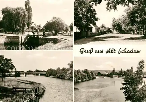 AK / Ansichtskarte Alt Schadow Ortsansichten Alt Schadow