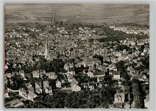 AK / Ansichtskarte Alzey Fliegeraufnahme Alzey