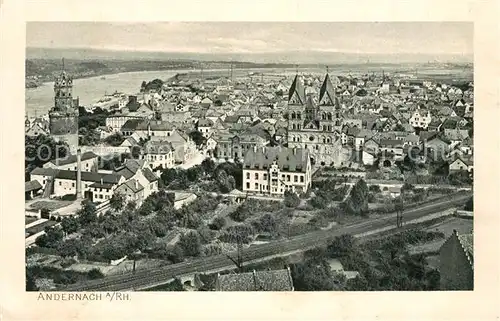 AK / Ansichtskarte Andernach Stadtpanorama Andernach
