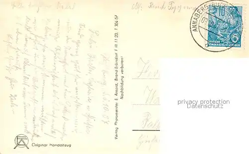 AK / Ansichtskarte Annaberg Buchholz_Erzgebirge Handwerkererholungsheim Annaberg Buchholz