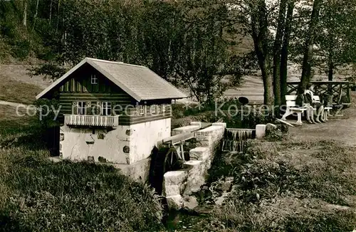 AK / Ansichtskarte Annweiler_Trifels Markward Anlagen Wasserrad Annweiler_Trifels