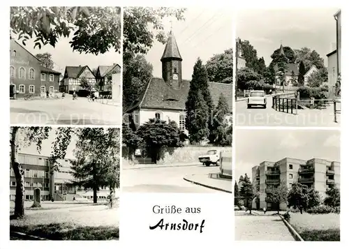 AK / Ansichtskarte Arnsdorf_Dresden Orts und Teilansichten Arnsdorf Dresden