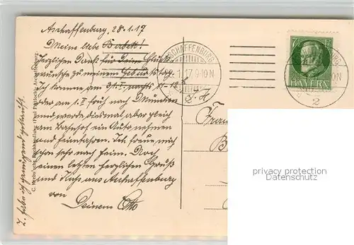 AK / Ansichtskarte Aschaffenburg_Main Stiftskirche Aschaffenburg Main