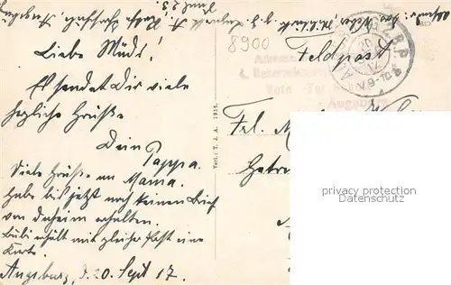 AK / Ansichtskarte Augsburg Blick vom Moritzturm Augsburg