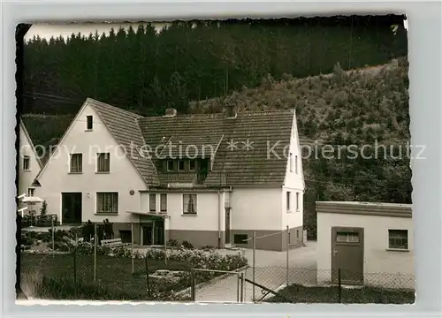 AK / Ansichtskarte Bad_Berleburg Gaestehaus Pension Bad_Berleburg