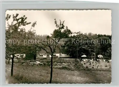 AK / Ansichtskarte Bad_Berleburg Hotel Gaststaette Restaurant Terrasse Bad_Berleburg