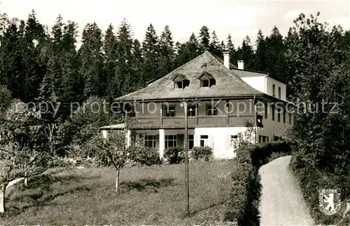 AK / Ansichtskarte Bad_Berneck Waldkurhaus Waldlust Bad_Berneck