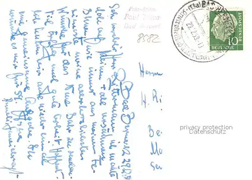 AK / Ansichtskarte Bad_Berneck Winterpanorama Bad_Berneck