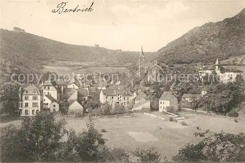 AK / Ansichtskarte Bad_Bertrich Ortsansicht mit Kirche Bad_Bertrich