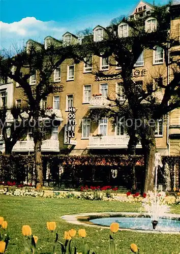 AK / Ansichtskarte Bad_Ems Restaurant Konditorei Cafe Hotel Kaiserhof Bad_Ems