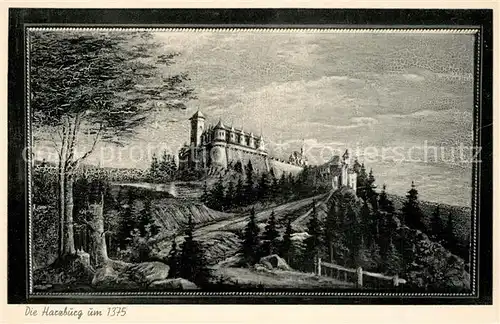 AK / Ansichtskarte Bad_Harzburg Hoehenhotel Burgberg Bergstation Schwebebahn Bad_Harzburg