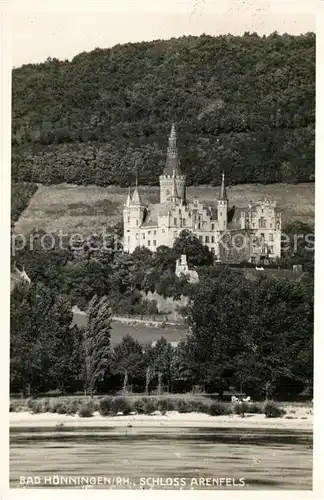 AK / Ansichtskarte Bad_Hoenningen Schloss Arenfels Bad_Hoenningen