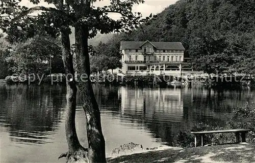 AK / Ansichtskarte Bad_Lauterberg Hotel Wiesenbekerteich Bad_Lauterberg