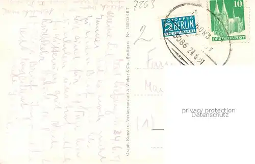 AK / Ansichtskarte Bad_Liebenzell Panorama Blick auf Liebenzeller Mission Schwarzwald Bad_Liebenzell