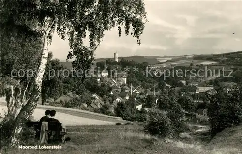 AK / Ansichtskarte Bad_Lobenstein_Thueringen Panorama Moorbad Handabzug Bad_Lobenstein_Thueringen