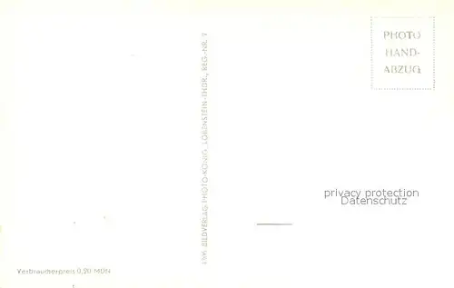 AK / Ansichtskarte Bad_Lobenstein_Thueringen Panorama Moorbad Handabzug Bad_Lobenstein_Thueringen